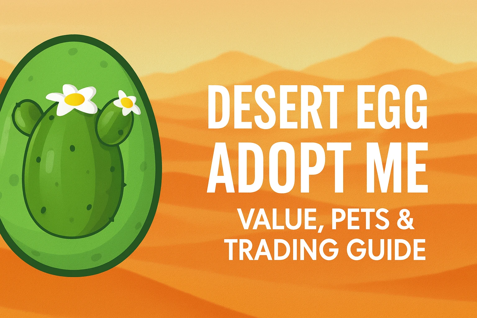 desert egg adopt me trade values