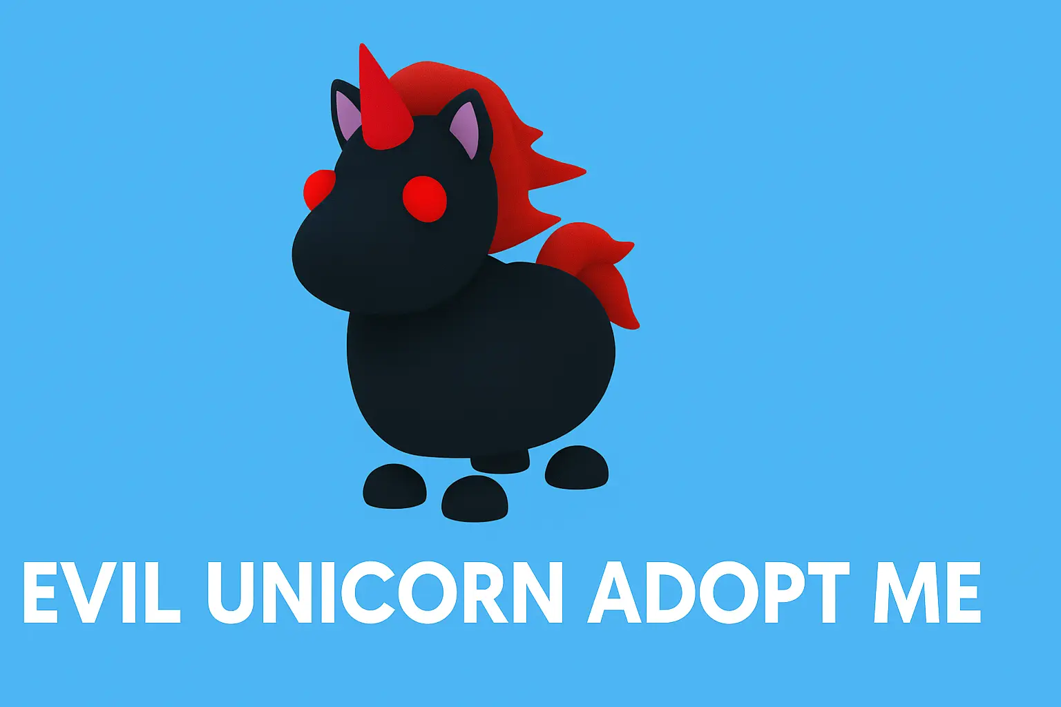 Evil Unicorn Adopt me Trade Values