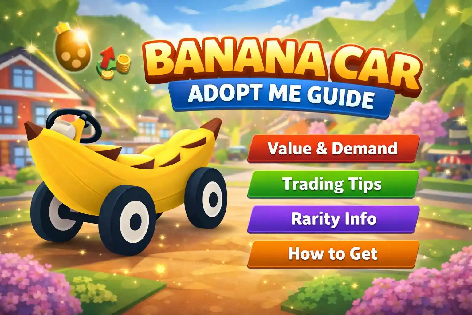 Banana Car in Adopt Me – Value, Rarity, Trading Insight, and Collector Demand