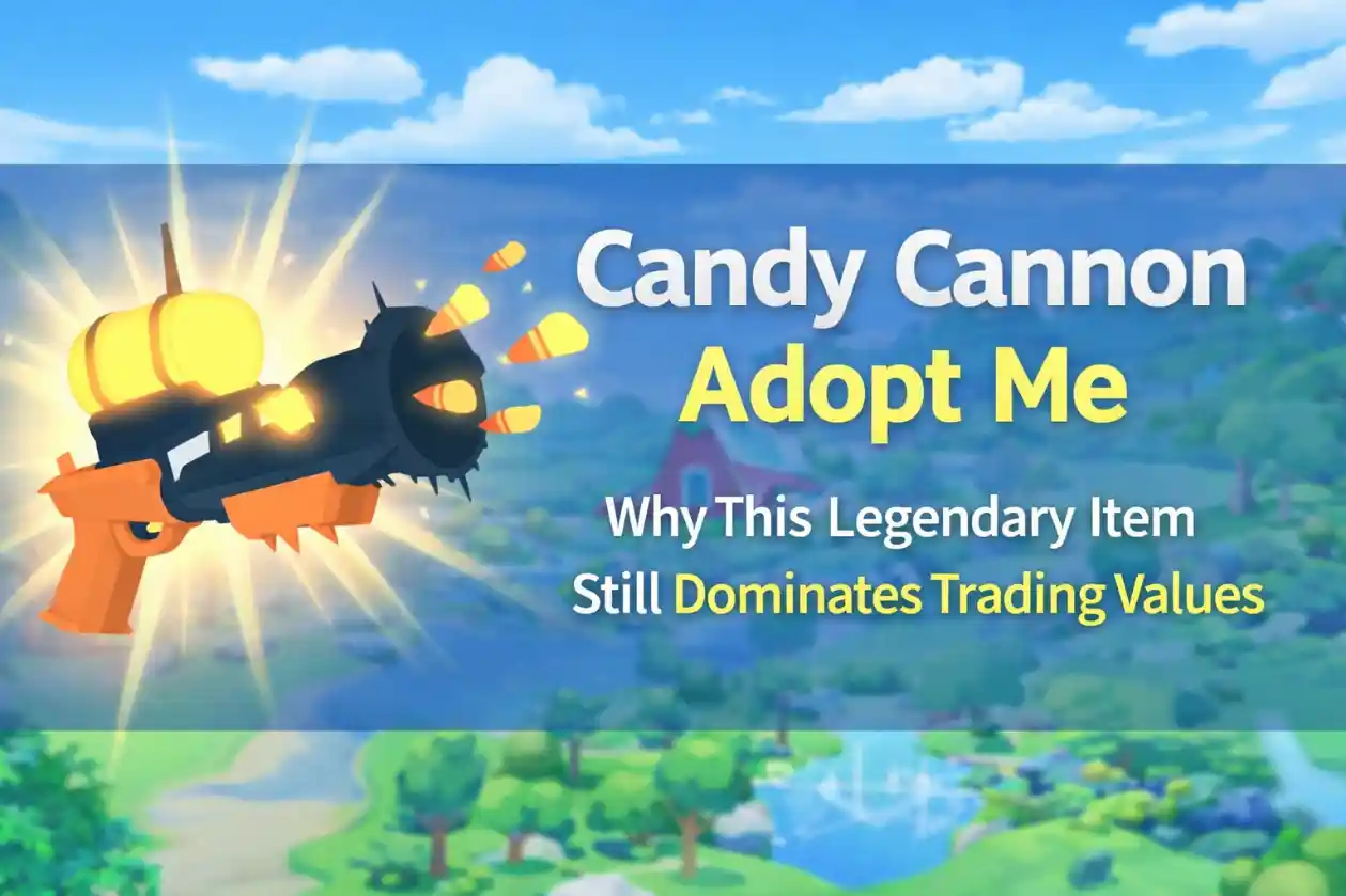 Candy Cannon Adopt Me: Why This Legendary Item Still Dominates Trading Values